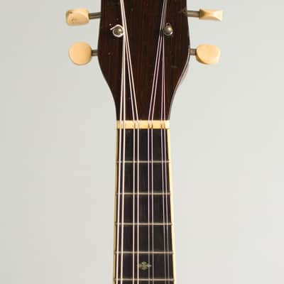 C. F. Martin Style C Flat Back Mandolin (1932), ser. #15376, black hard shell case. image 5