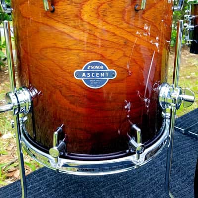 Sonor Ascent Jazz, Heavy German Beech, 12/14/18 w/ 6.5" Snare, Burnt Fade Lacquer, Local Pickup Only image 15