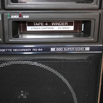 Vintage 70’s Panasonic RQ-84 Karaoke 8 Track & Cassette Tape Player TESTED!!! image 7