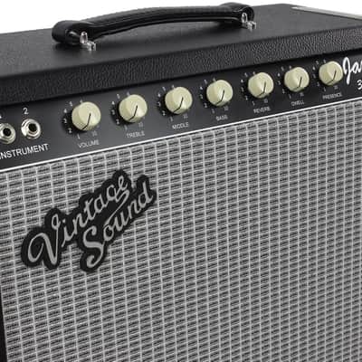 Vintage Sound Jazz 35 1x12 Combo - Black - Silver image 3