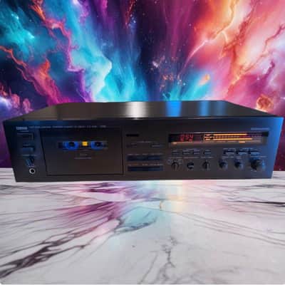Yamaha KX-530 Stereo Cassette Deck Recapped Fresh Service Sounds Great 🔥🎶