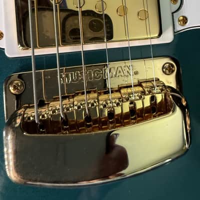 Ernie Ball Music Man BFR James Valentine – Pine Green – Signed – #21/63 – OHSC + COA image 7