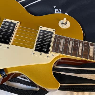 NEW ! Epiphone Les Paul Standard '50s - Gold Top - Authorized Dealer - Gig Bag - 8.9 lbs - G05176 image 2
