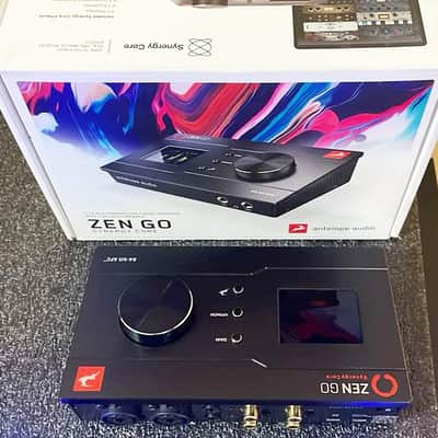 Antelope Audio Zen Go Synergy Core USB Type-C Audio Interface 2021 - Present - Black image 13