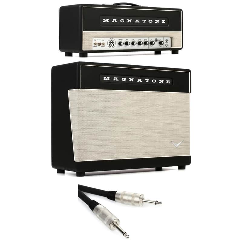Magnatone Super Fifty-Nine M-80 - 45-watt Tube Head with 180 2x12 Stack image 1
