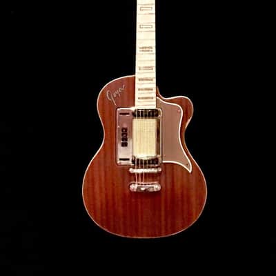 Hagstrom/Goya Deluxe 90/80/P24 1959 Mahogony image 2