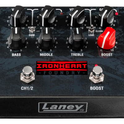 Laney Ironheart Loudpedal 60-Watt Twin Channel Guitar Amplifier Pedal - Open Box image 2