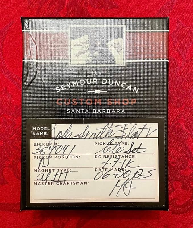 Seymour Duncan Josh Smith Signature Tele Flat V Neck Pickup 2025 Black/Chrome image 1