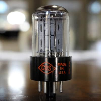 1959 CBS-Hytron 6SN7GTB – 5692 Structure – Triple Mica – NOS – Tested Strong image 1