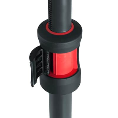 Gator Frameworks ID series Speaker Subwoofer Stand with Lift Assist. Fits Standard Sub Pole Mount with Adapter for M20 Threaded Mounts; 37"/57" Min/Max Height (GFW-ID-SPKR-SP),Black image 6