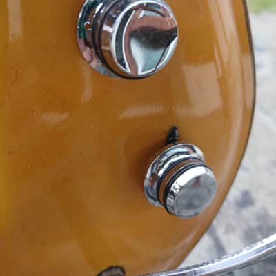 Teisco DG-67 1967 - Buttercream image 3