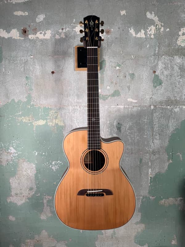 Alvarez WY1 Yairi Folk Cutaway with Electronics Natural | Reverb