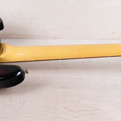 Fender JB62-FL Fretless Jazz Bass Reissue MIJ 1993 Sunburst Fujigen Made in Japan w/ Bag image 9