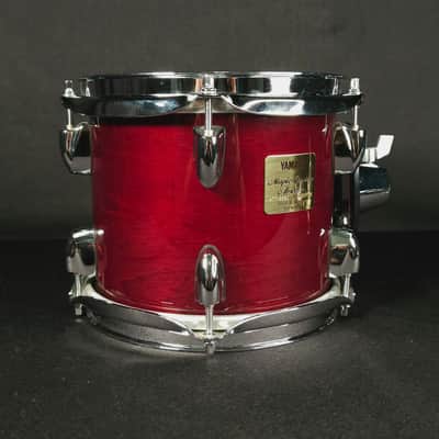 Yamaha Maple Custom Absolute Tom w/Mount  Cherry Wine 8 x 6 image 5