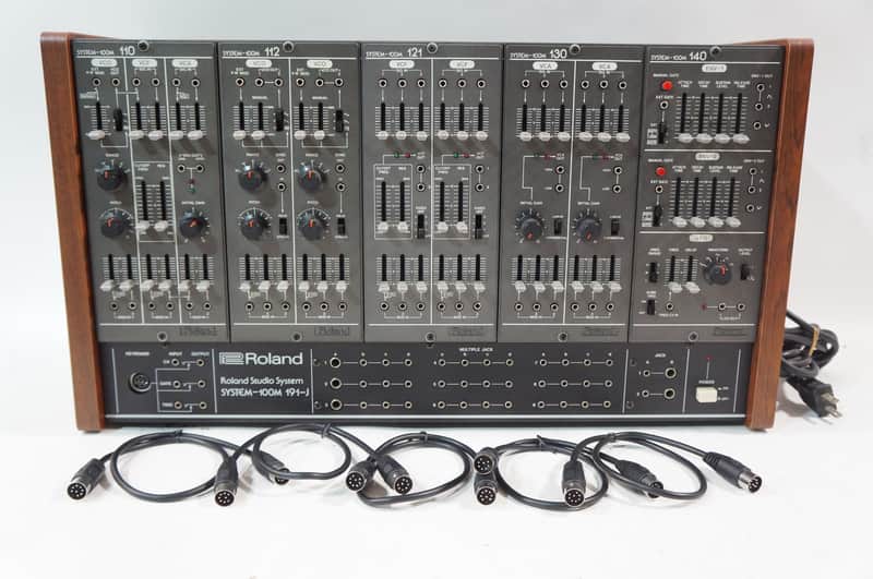 [SALE Ends Jan. 30] Roland SYSTEM-100M 3xVCO,VCF,VCA Studio System Model 110 / 112 / 121 / 130 / 140 / 191-J image 1
