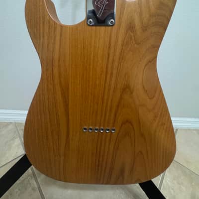 Partscaster Thinline S-Style - Natural w/ Fender Fat 50's & Mite Neck (Semi-Hollow Fender Strat) image 6