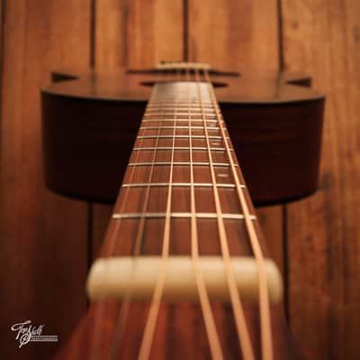 K.Yairi SRF-OV2 Parlour Acoustic Vintage Black Burst 2021 image 16
