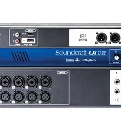 Soundcraft Ui 16 16-Input Remote Controlled Digital Mixer image 1