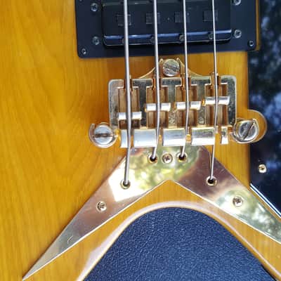 IBANEZ ROCKET ROLL BASS 1976 clear yellow - OBO image 15
