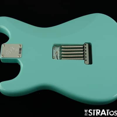 LOADED USA Fender ERIC JOHNSON Strat BODY, Nitro Finish Tropical Turquoise image 3