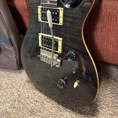 PRS SE Custom 24 - Gray Black Flame Maple Top image 2