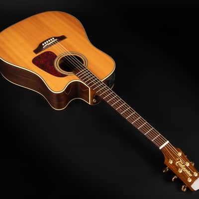 2018 Takamine P5DC - Natural Gloss | Japan Dreadnought Cutaway Acoustic Guitar CTP-3 Cool Tube Pickup | OHSC image 7