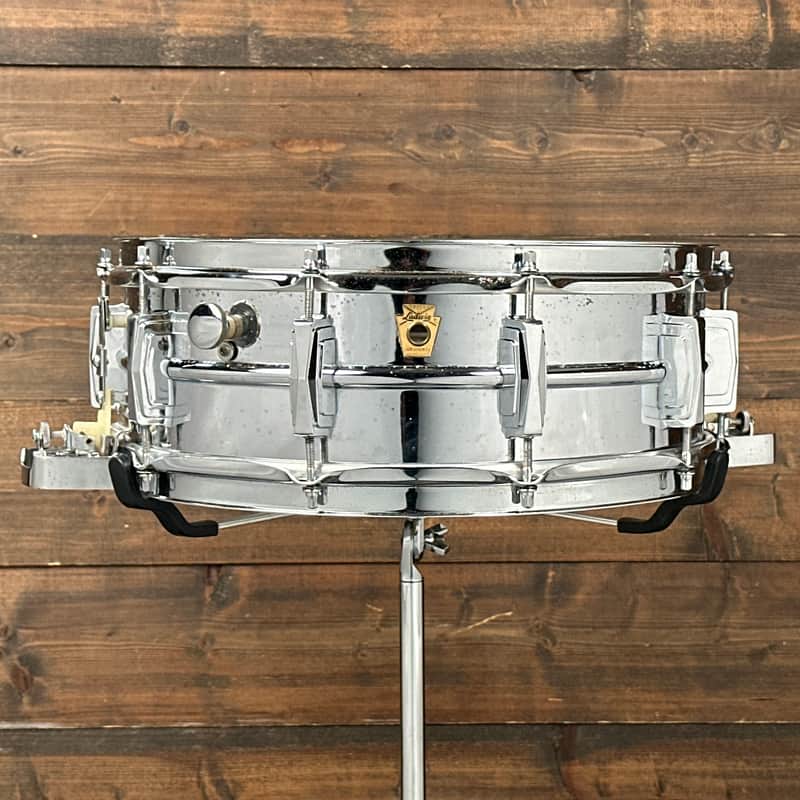 1960s Ludwig No. 410 Super-Sensitive 5x14 10-Lug Snare Drum image 1