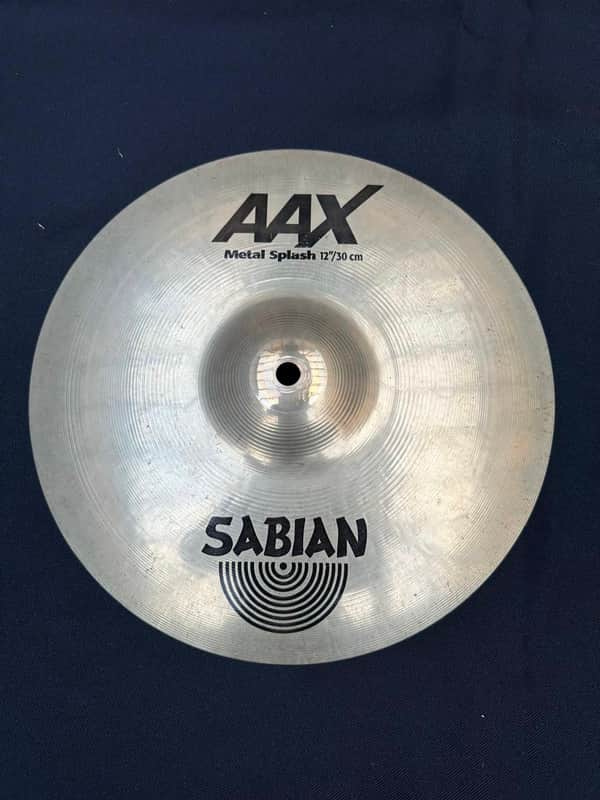 Sabian 12" AAX Metal Splash Cymbal 2002 - 2018 - Brilliant image 1