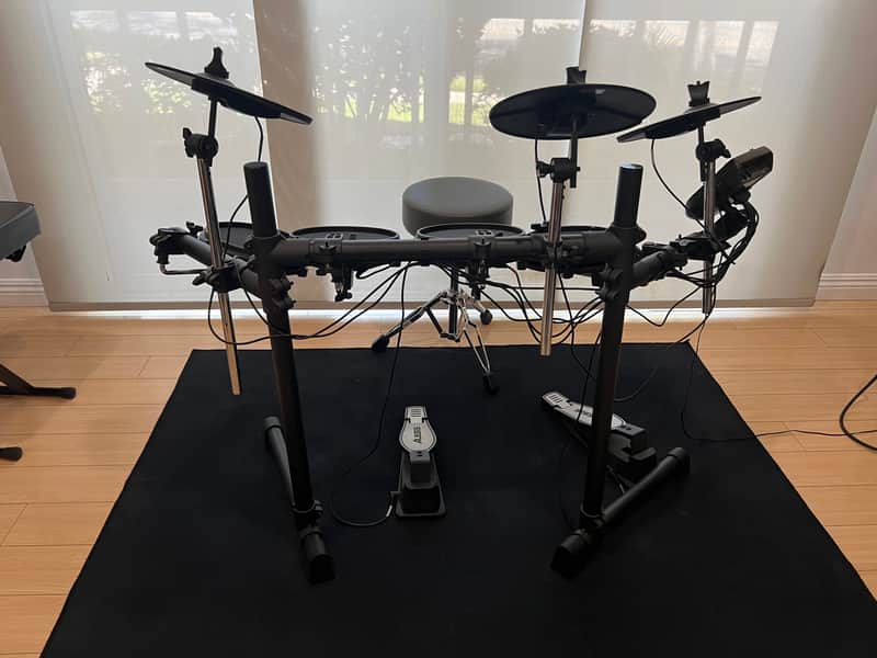 Alesis DM7X Express Mesh Kit — Like-New Mesh Heads, Complete + Throne image 1