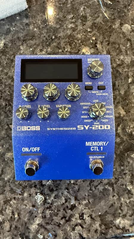 Boss SY-200 Synthesizer 2021 - Present - Blue image 1
