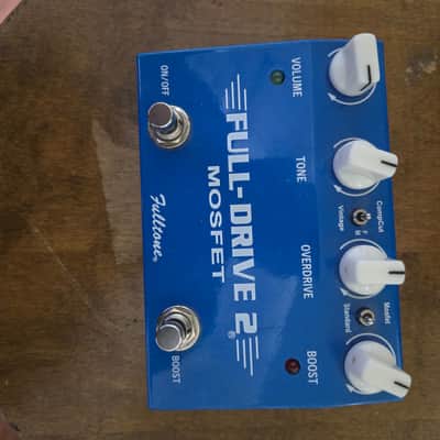 Fulltone Full-Drive 2 Mosfet 2007 - 2018 Blue image 2