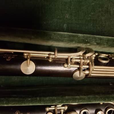 Crazy Rare Vintage G. Leblanc Enhanced A Clarinet! Repadded, Left Eb, Key Of A! image 6