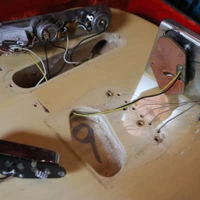 Fender Telecaster 1973 Original Blonde White image 16