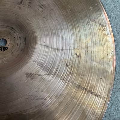 Paiste Black Label 14 inch 2002 Hi Hat Cymbals - 980 1070 Grams - 617xxx 1976 - Cu image 20