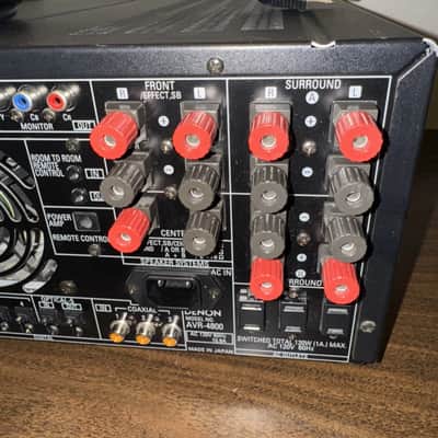 Denon AVR-4800 THX Ultra Digital Surround Receiver AM/FM Stereo 5.1  Tested Work image 8