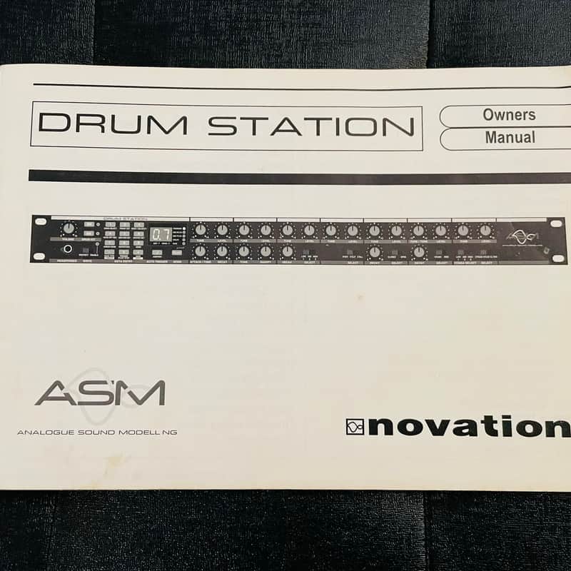 1996 Novation Dum Station Owners Manual Excellent