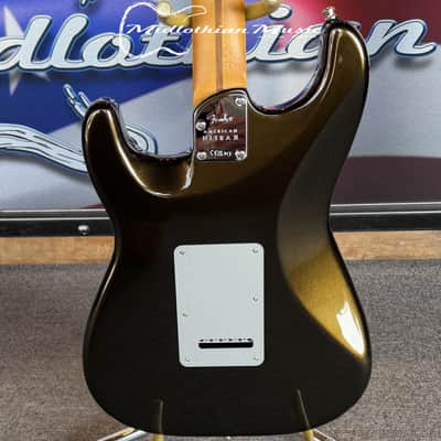 Fender American Ultra II Stratocaster HSS Electric Guitar 2024- Texas Tea w/Case - Mint! image 15