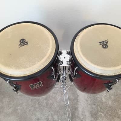 Latin Percussion LPA646-DW Aspire Series 10/11" Conga Set with Stand image 9