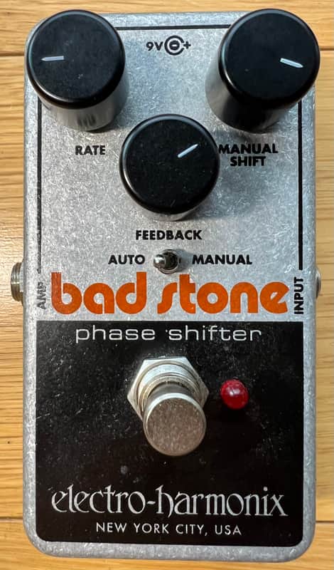 Electro-Harmonix Bad Stone Phase Shifter 2015 - Present - Black / Silver image 1