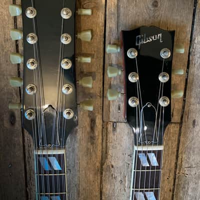 2001 Gibson EDS 1275 - Heritage in Cherry comes with orig. hard shell case image 9