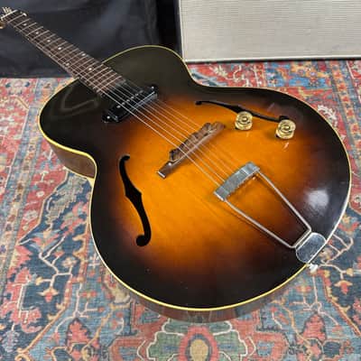 *Video* 1951 Gibson ES-125 Hollow Body P90 Tall Knobs Unique Original Hardware image 8