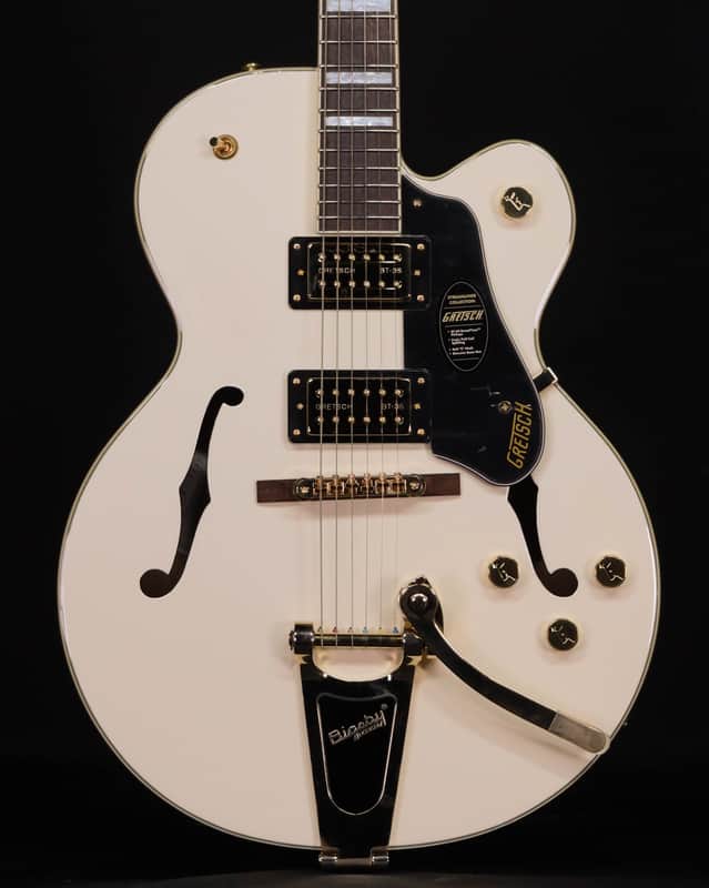 Gretsch G2420TG Streamliner Hollow Body with Bigsby LTD, Laurel FB, Vintage White image 1