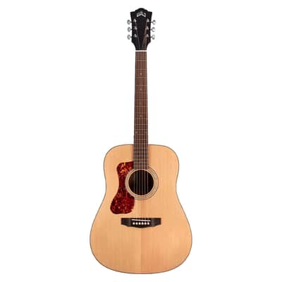 Guild D-240E Left Handed Dreadnought A/E Guitar - Natural image 2