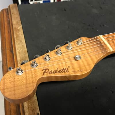 Paoletti Custom Nancy 2021 -3 Tone Sunburst & Black with Relic (Lee Malia) image 7