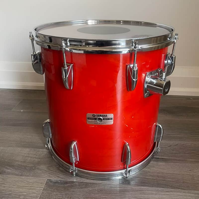 Yamaha 8000 Turbo Tour - 14x14 tom (Model TT814T)- Red Wood (RW) - tour custom image 1