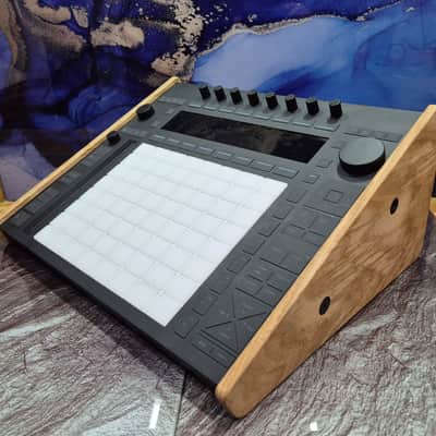 Ableton Push 3 Stand – Solid Oak Wood Synth Stand – 25° Angled Desktop Stand – Handmade Studio Gear Accessory image 5