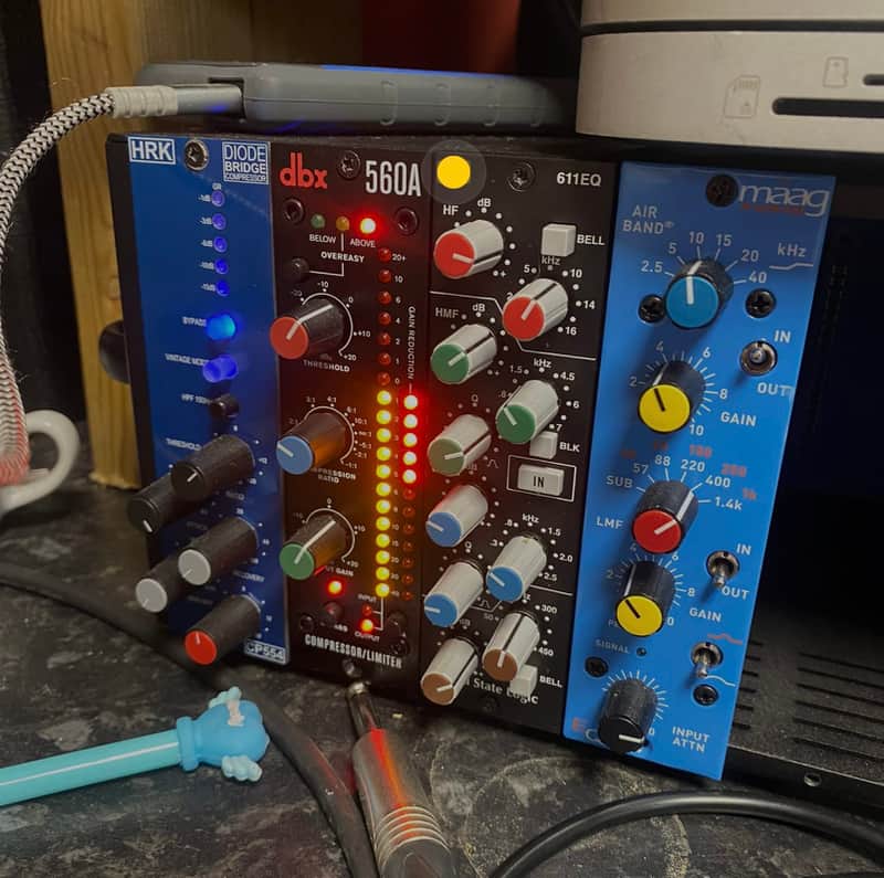 Maag Audio EQ2 500 Series Equalizer Module 2010s - Blue image 1