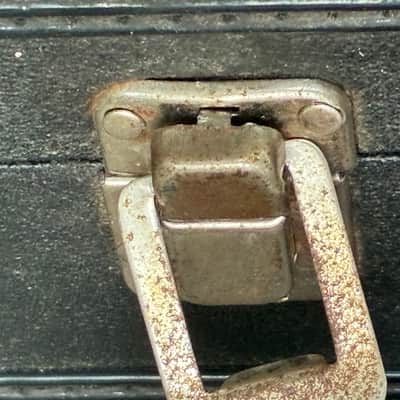 1970s Gibson Rectangular SG Case w/Purple Lining image 16