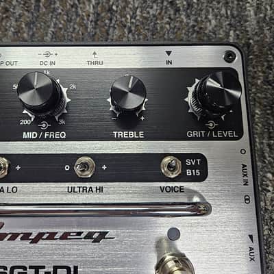 Ampeg SGT-DI Bass Preamp / DI - Silver / Black image 3