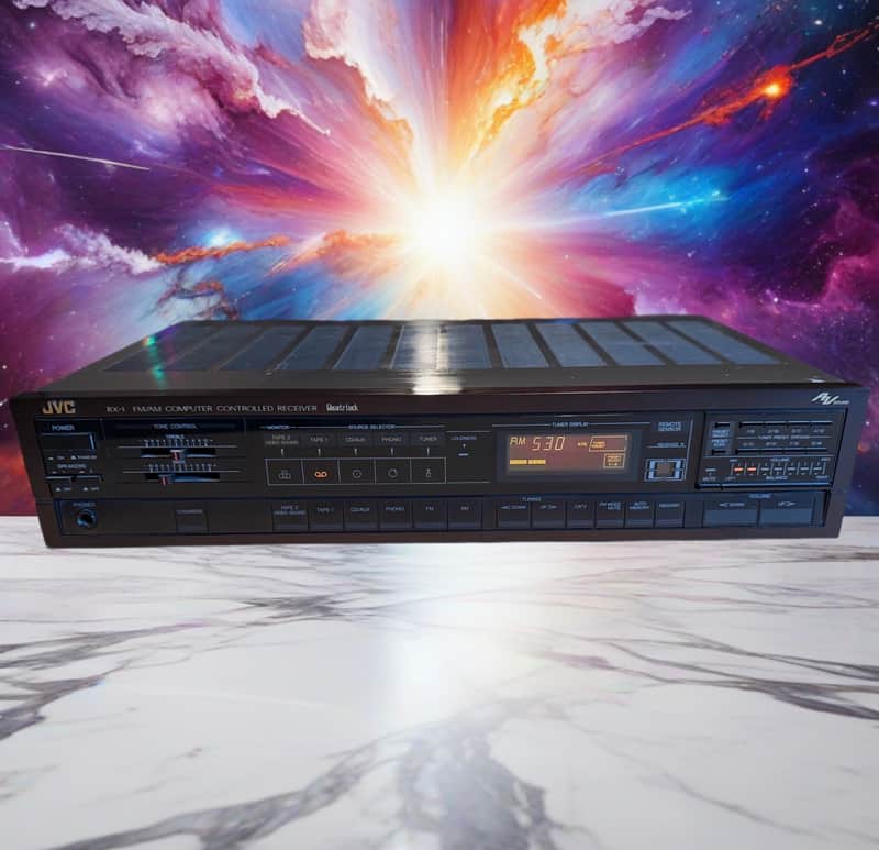 JVC RX-1 VINTAGE STEREO RECEIVER Sounds Great *Serviced* Retro Classic Rare 🎶 image 1